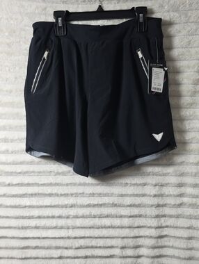 0549 Korsa Women's Athletic Shorts With Built In Underwear Liner
